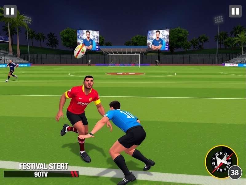 Pune Rugby Strikers Gameplay Screenshot